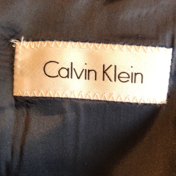 Men’s Calvin Klein Navy Blue Suit 42L - Picture 9 of 17
